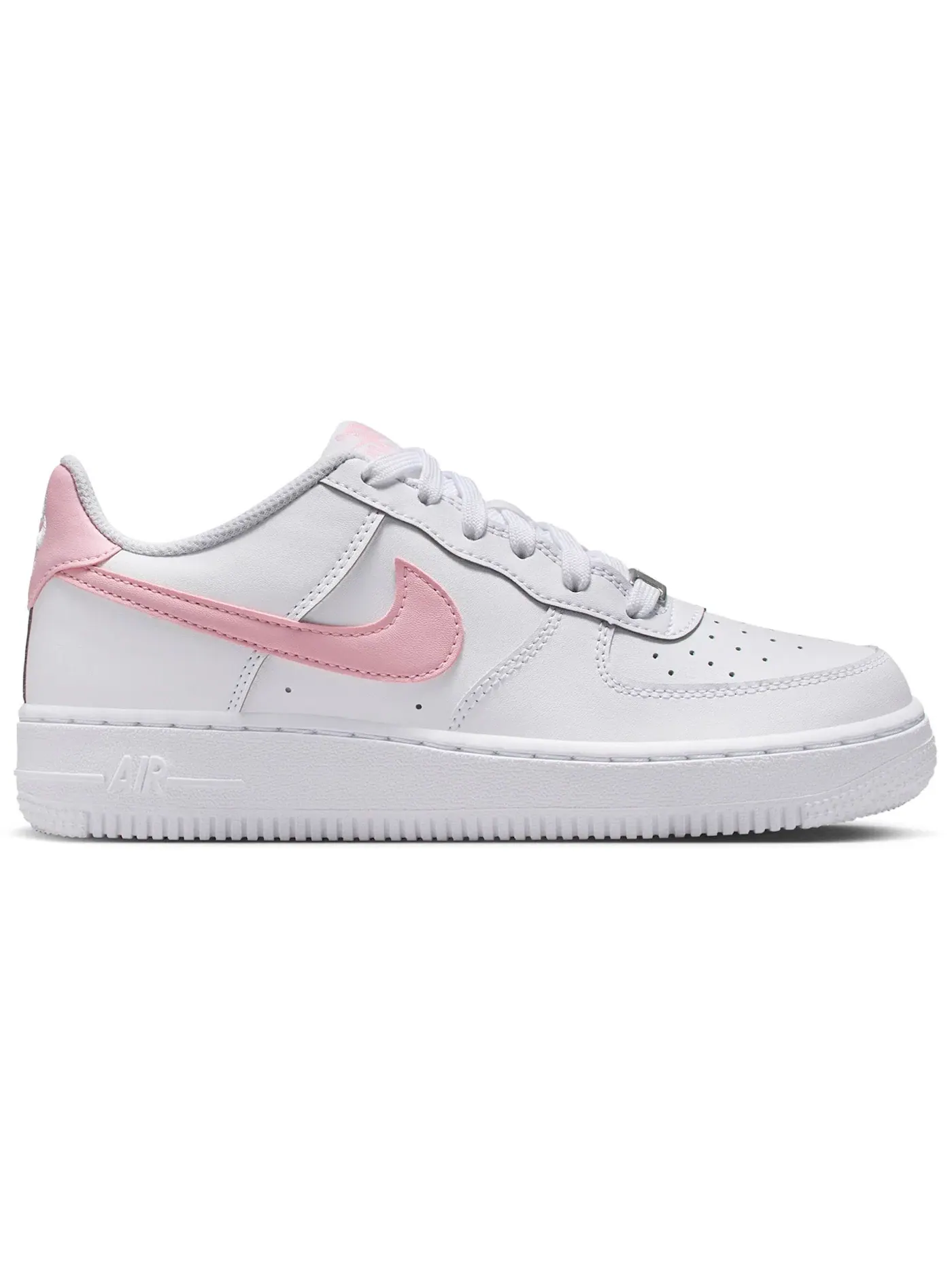 Детские кроссовки Lifestyle Nike Air Force 1 Low — изображение 1 из 1, белый/белый/розовый
