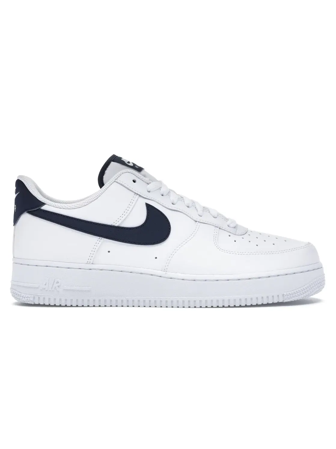 Мужские кроссовки Lifestyle Nike Air Force 1 Low — изображение 1 из 4, белый/темно-синий