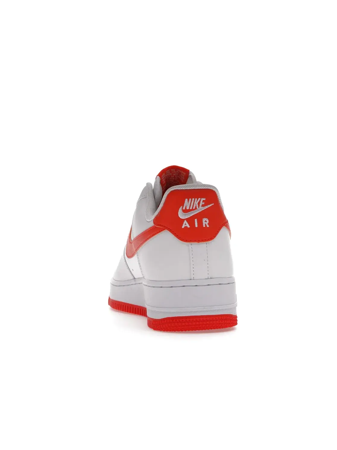 Мужские кроссовки с технологией Air-Sole Nike Air Force 1 Low — изображение 4 из 4, белый/оранжевый