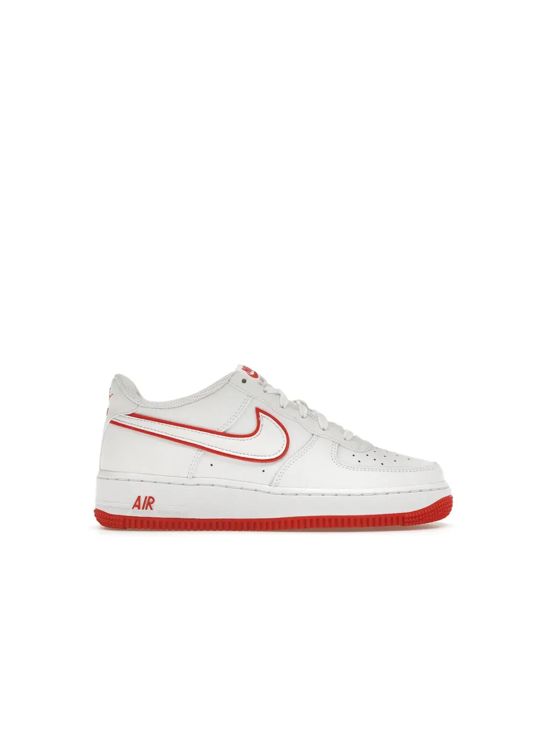 Детские кроссовки Lifestyle Nike Air Force 1 Low — изображение 1 из 4, белый/красный/белый