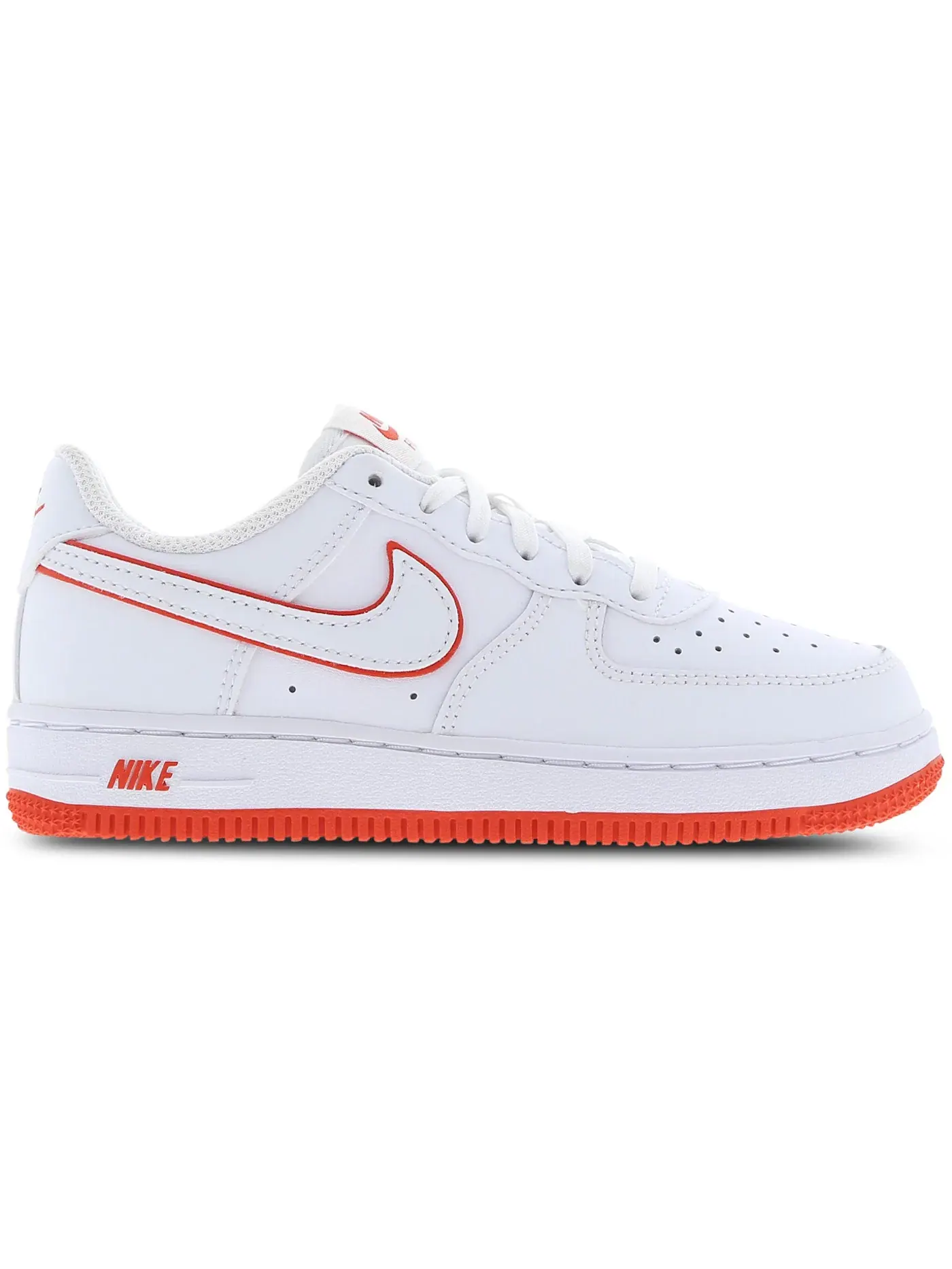 Детские кроссовки Lifestyle Nike Air Force 1 Low — изображение 1 из 1, белый/красный/белый