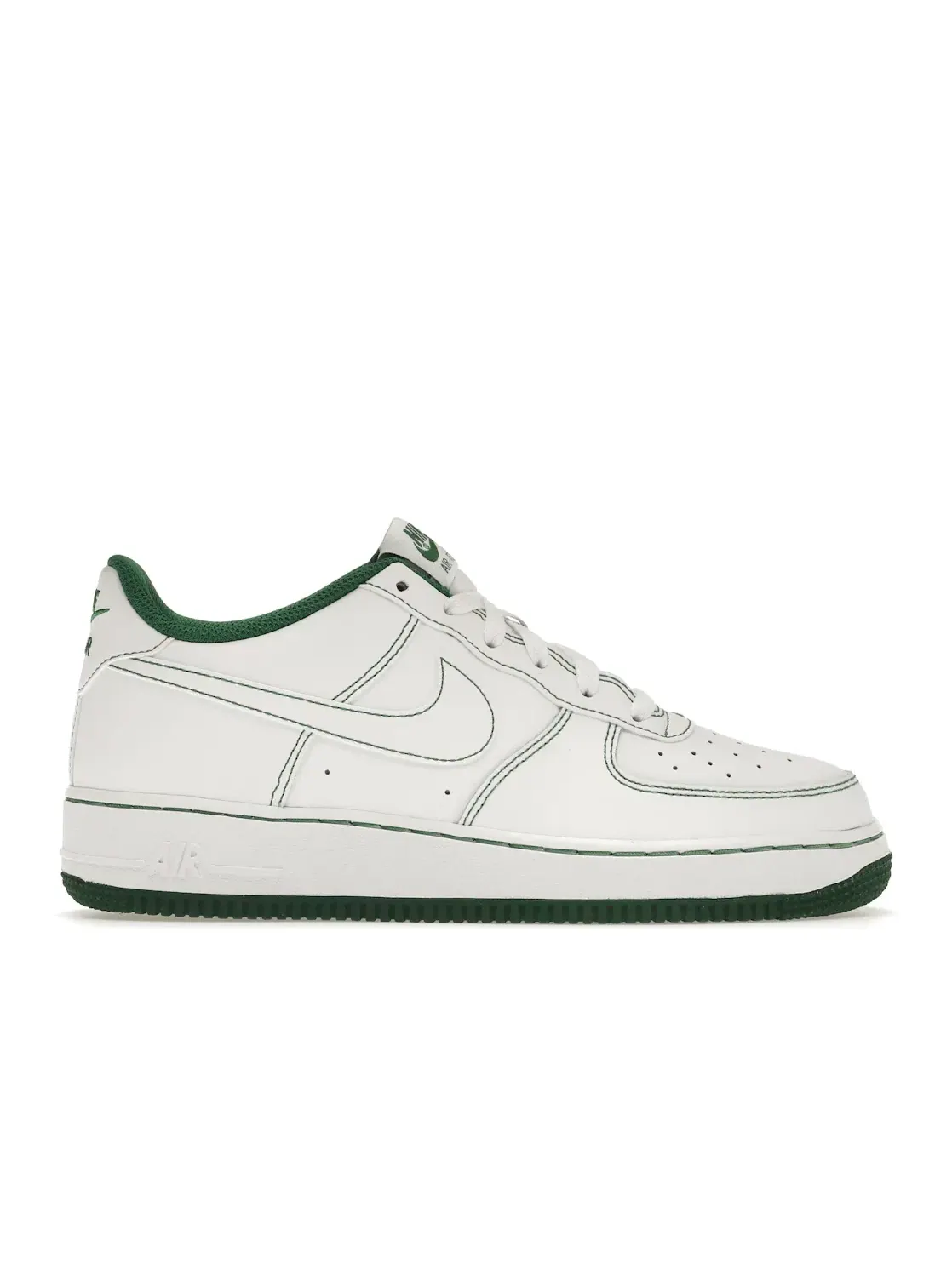 Детские кроссовки Lifestyle Nike Air Force 1 Low — изображение 1 из 4, белый/белый-зеленый