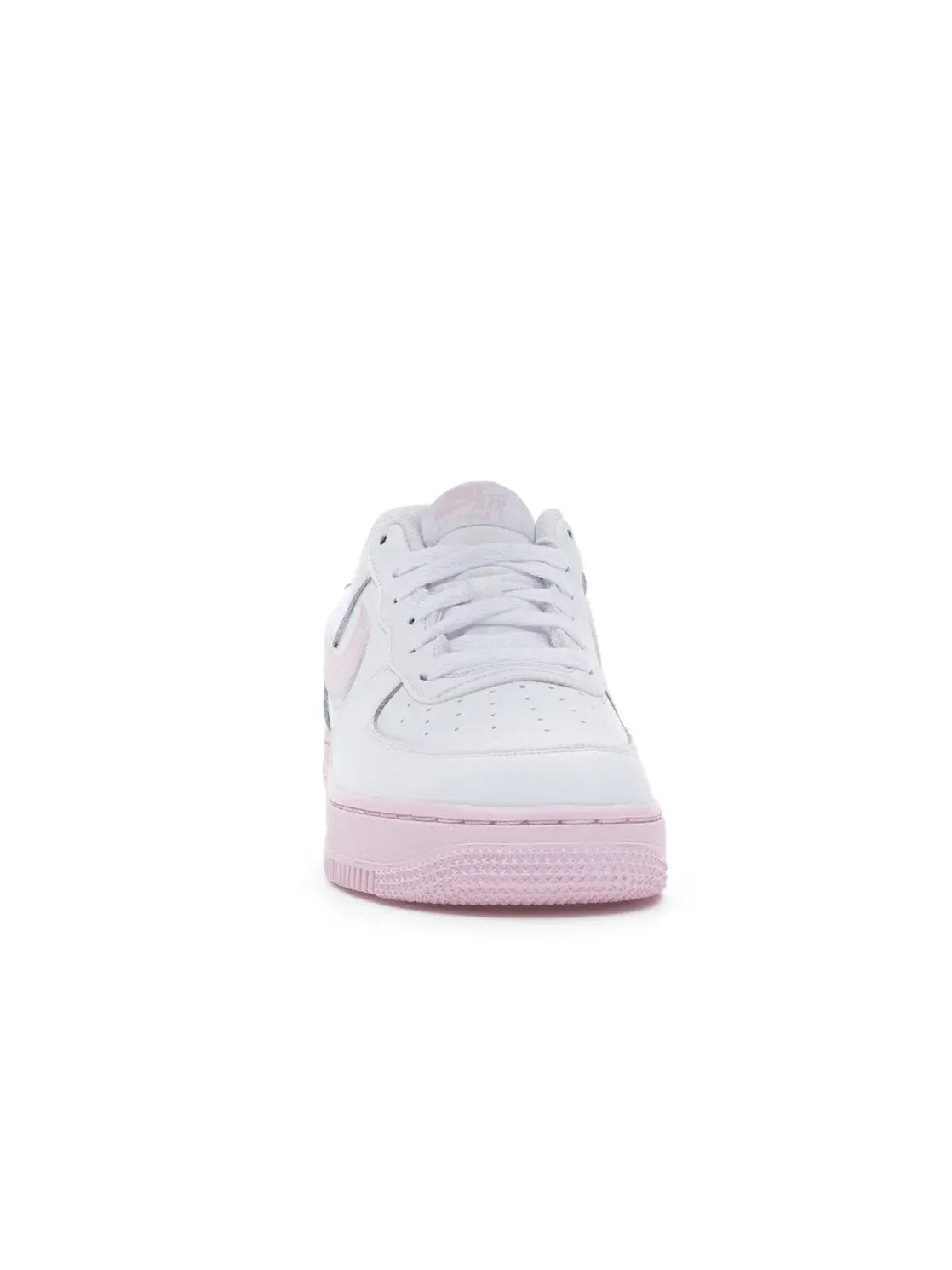 Детские кроссовки Lifestyle Nike Air Force 1 Low — изображение 2 из 4, белый/розовый