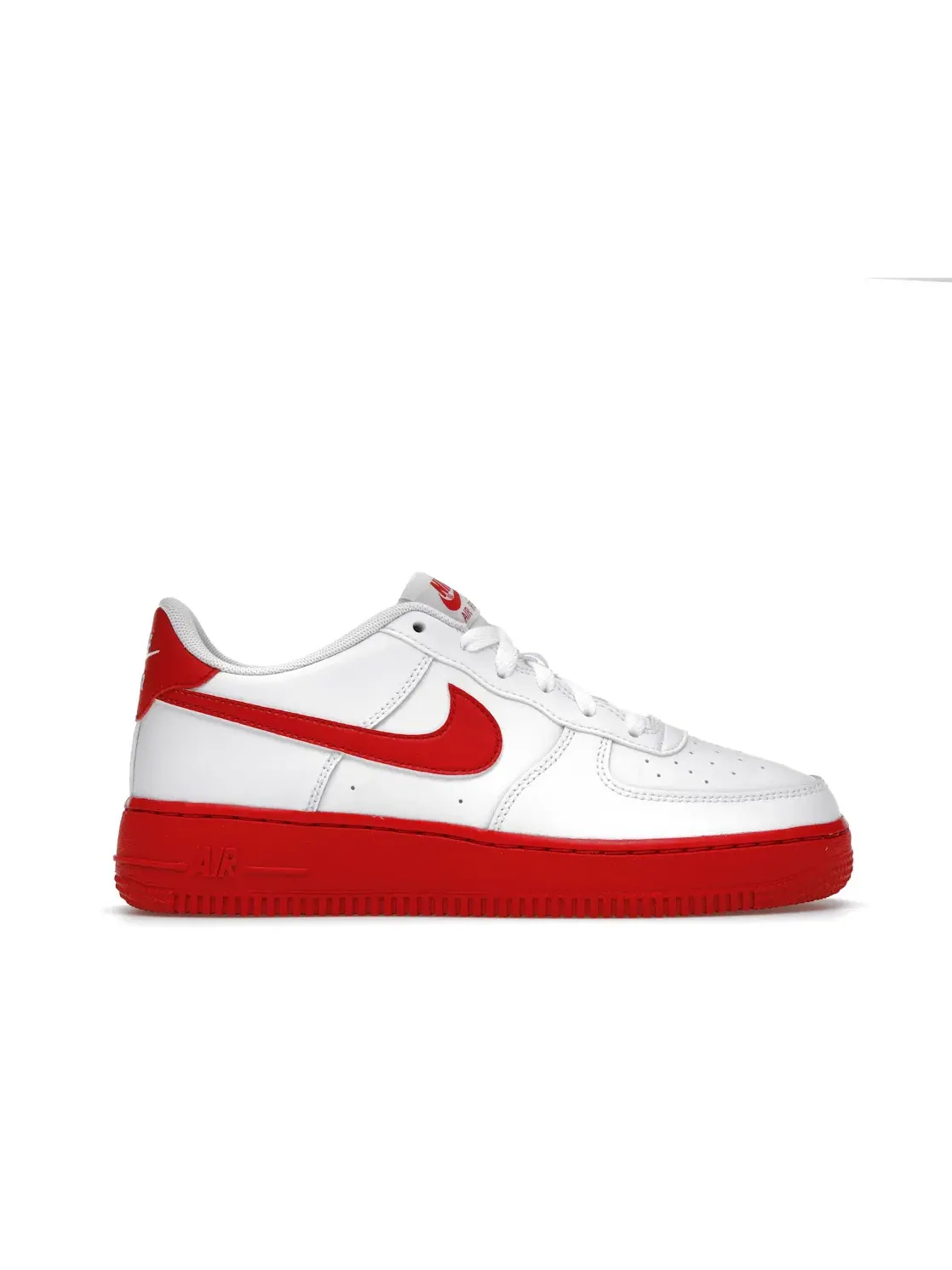 Детские кроссовки Lifestyle Nike Air Force 1 Low — изображение 1 из 4, белый/красный-белый