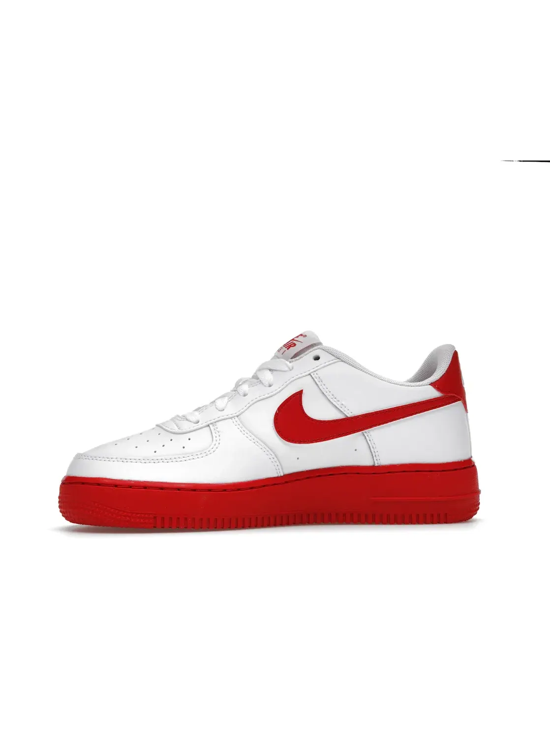 Детские кроссовки Lifestyle Nike Air Force 1 Low — изображение 3 из 4, белый/красный-белый