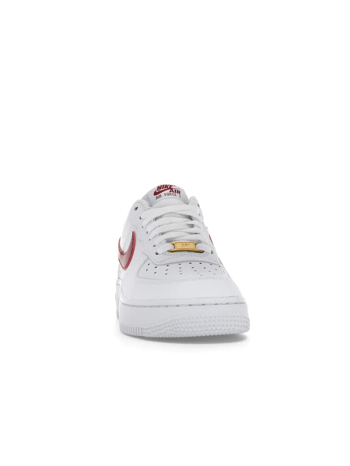 Мужские кроссовки кожаные Nike Air Force 1 Low — изображение 2 из 4, белый/красный