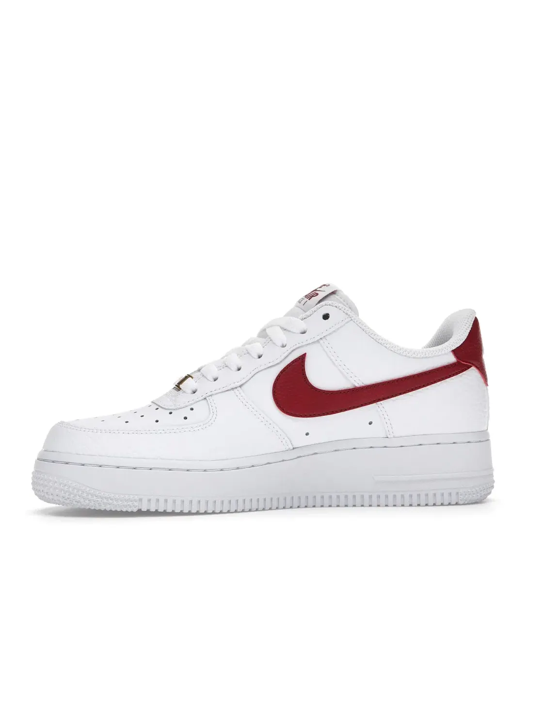 Мужские кроссовки кожаные Nike Air Force 1 Low — изображение 3 из 4, белый/красный