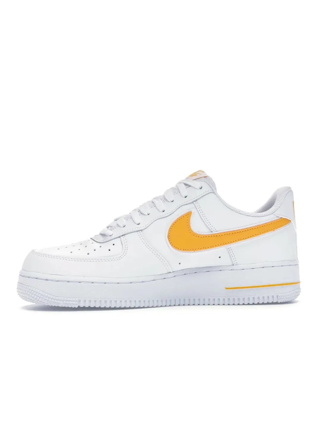 Мужские кроссовки Lifestyle Nike Air Force 1 Low — изображение 3 из 4, белый/золотистый