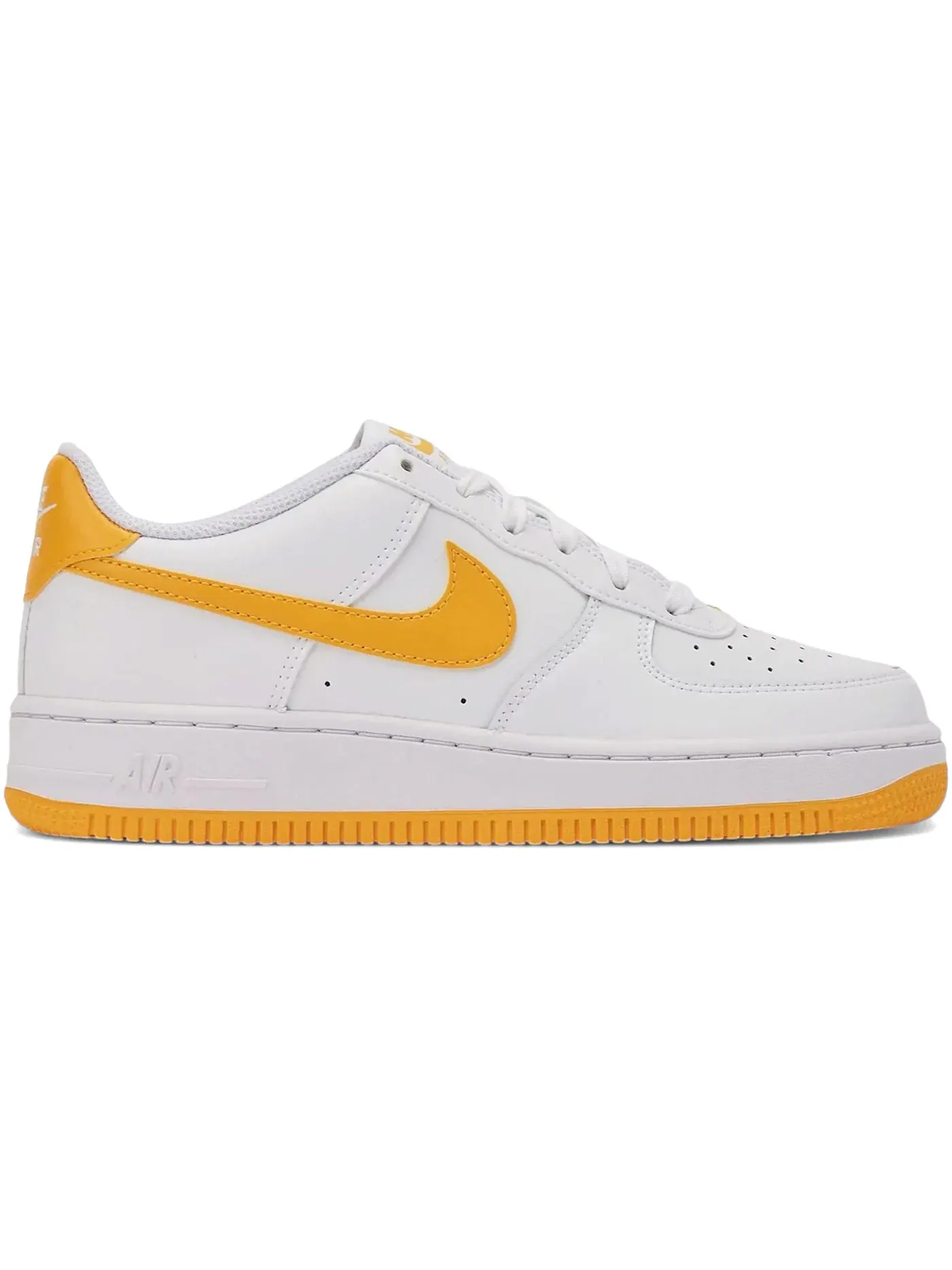 Детские кроссовки Lifestyle Nike Air Force 1 Low — изображение 1 из 1, белый/белый/золотистый