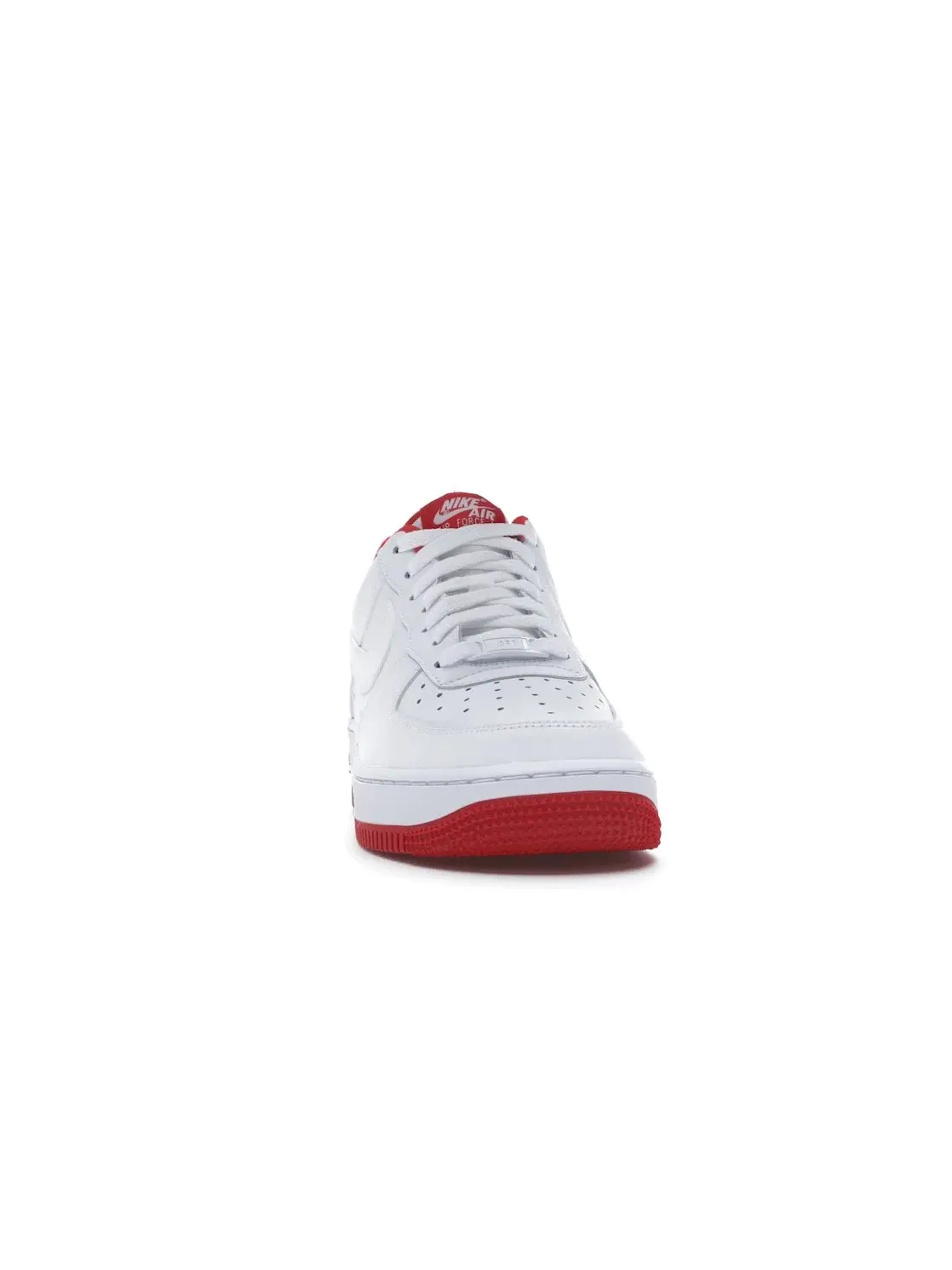 Мужские кроссовки Lifestyle с перфорацией Nike Air Force 1 Low — изображение 2 из 4, белый/красный