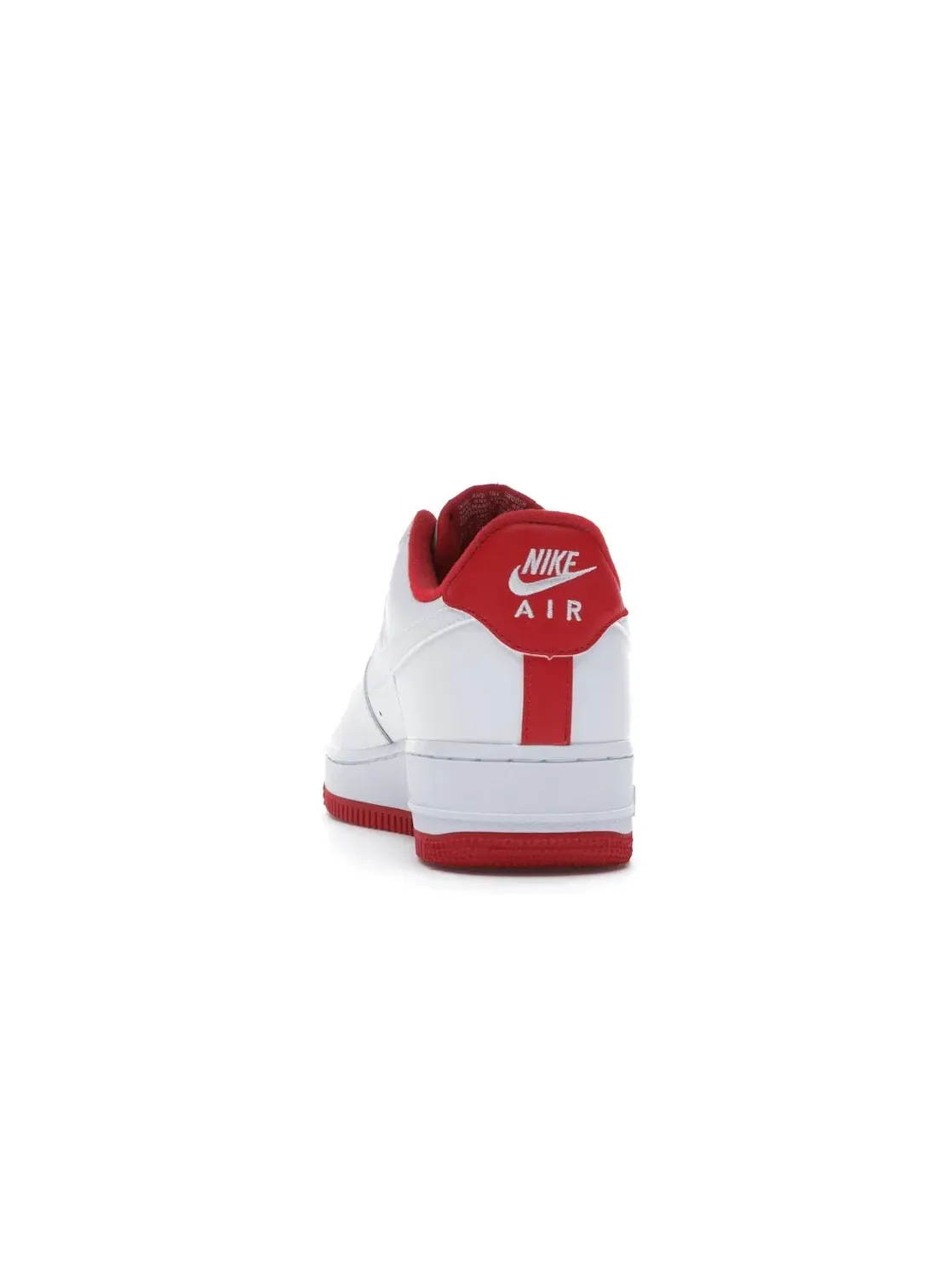 Мужские кроссовки Lifestyle с перфорацией Nike Air Force 1 Low — изображение 4 из 4, белый/красный