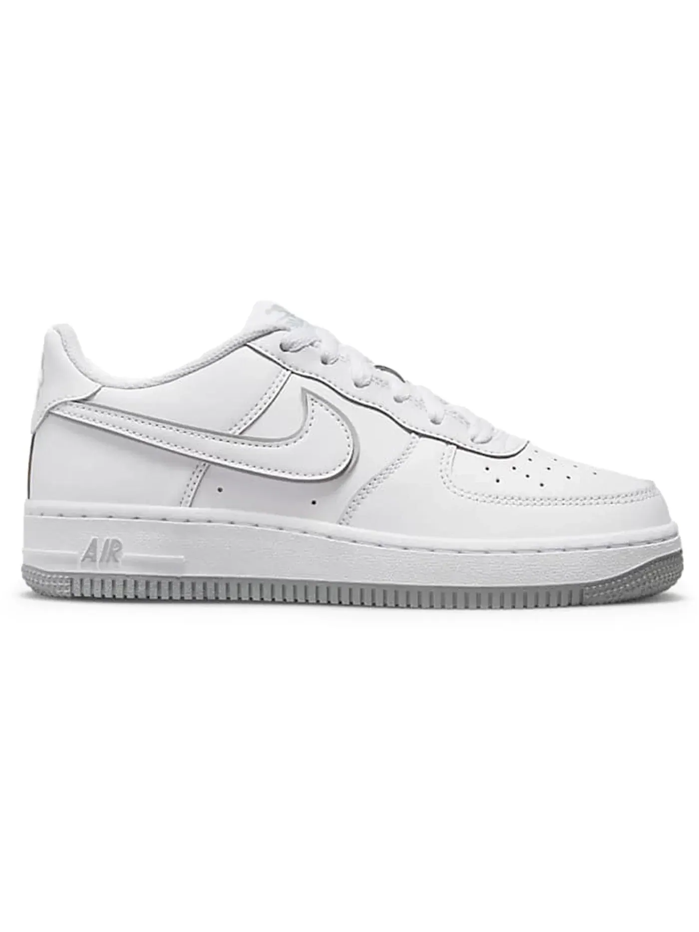 Детские кроссовки Lifestyle Nike Air Force 1 Low — изображение 1 из 1, белый/белый/серый