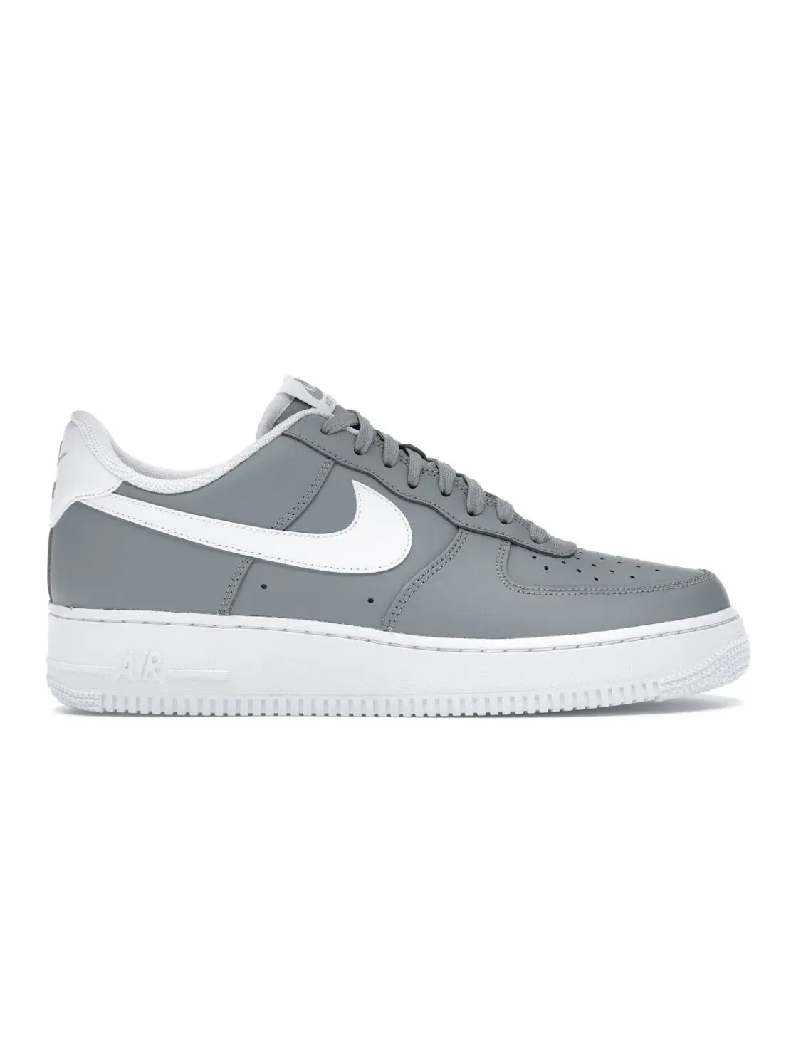 Мужские кроссовки Nike Air Force 1 Low Wolf Grey White — изображение 1 из 4, серый/белый