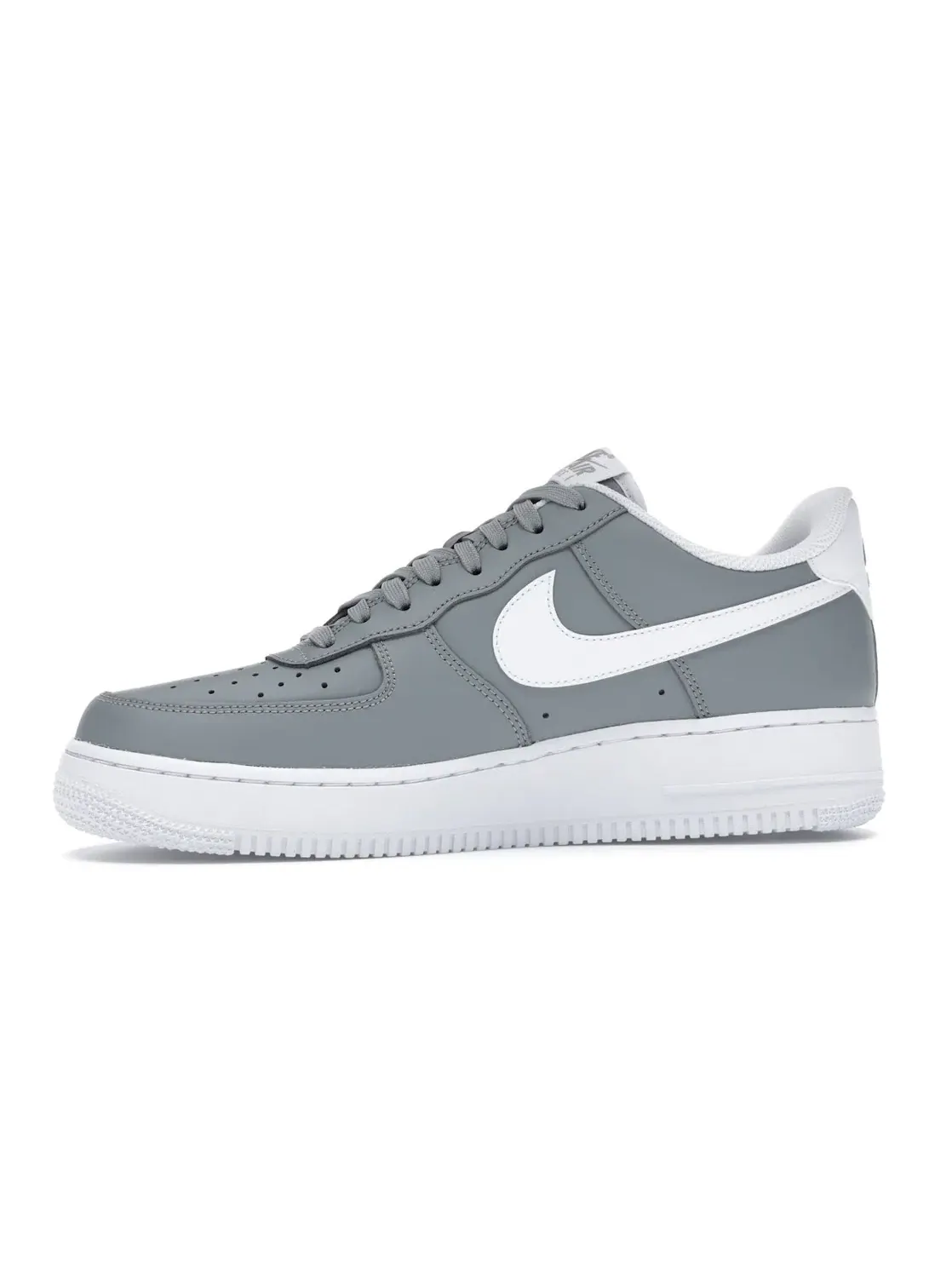 Мужские кроссовки Nike Air Force 1 Low Wolf Grey White — изображение 3 из 4, серый/белый