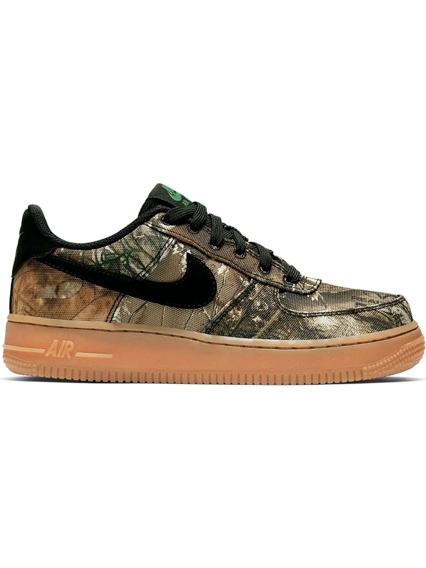 Детские кроссовки Lifestyle с повседневным стилем Nike Air Force 1 Low — изображение 1 из 1, черный/черный