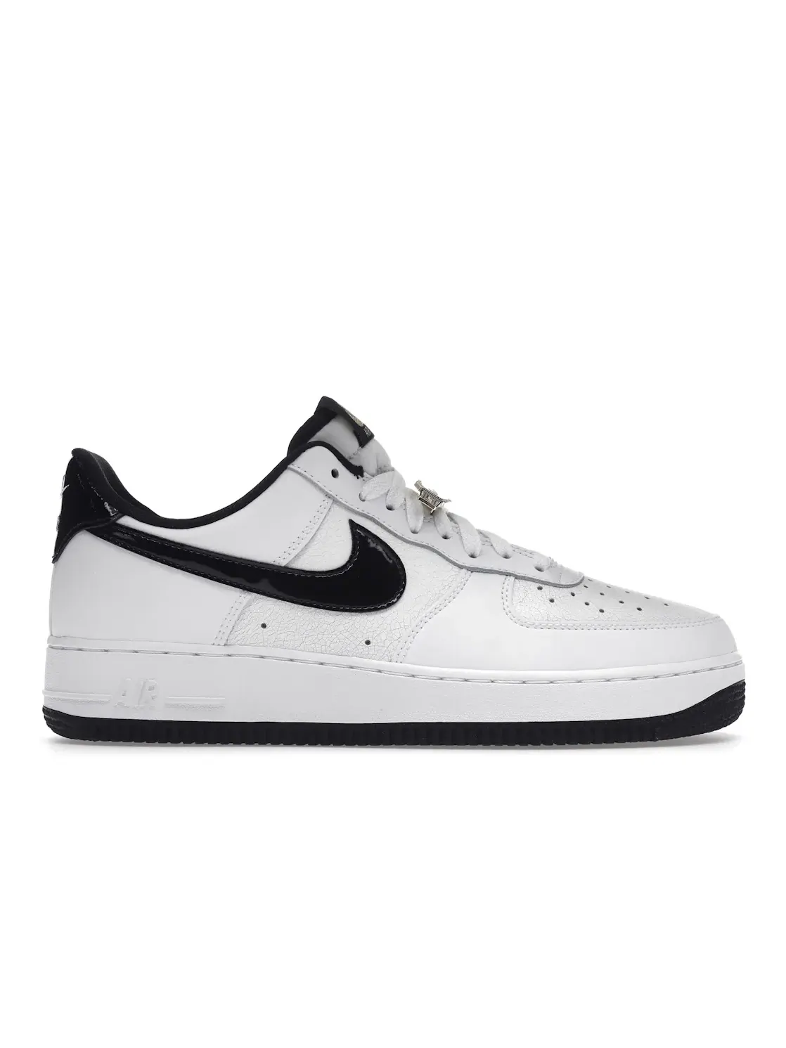 Мужские кроссовки кожаные Nike Air Force 1 Low World Champ — изображение 1 из 4, белый/черный/золотистый