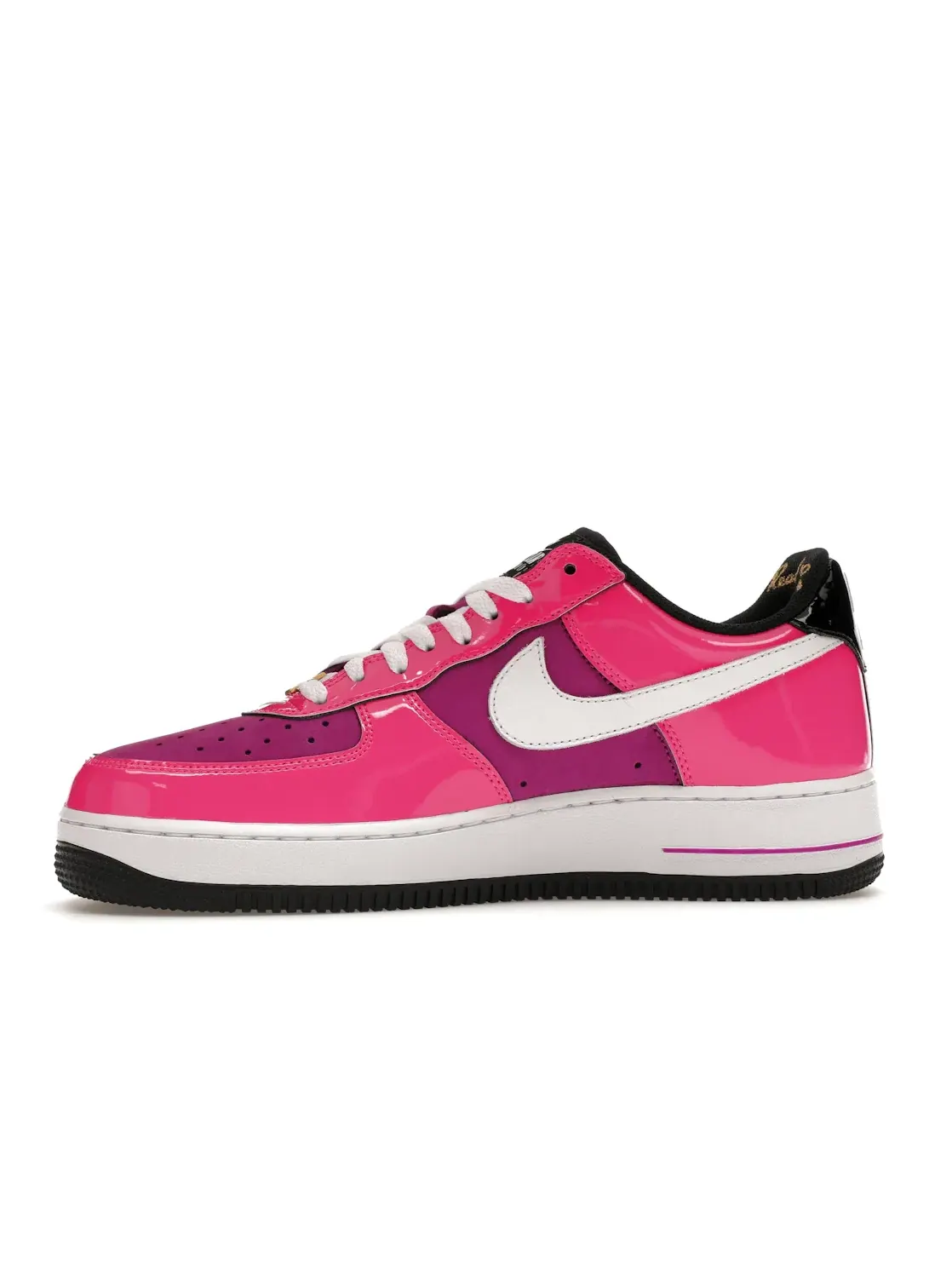 Мужские кроссовки с ярким дизайном Nike Air Force 1 Low — изображение 3 из 4, белый-фиолетовый