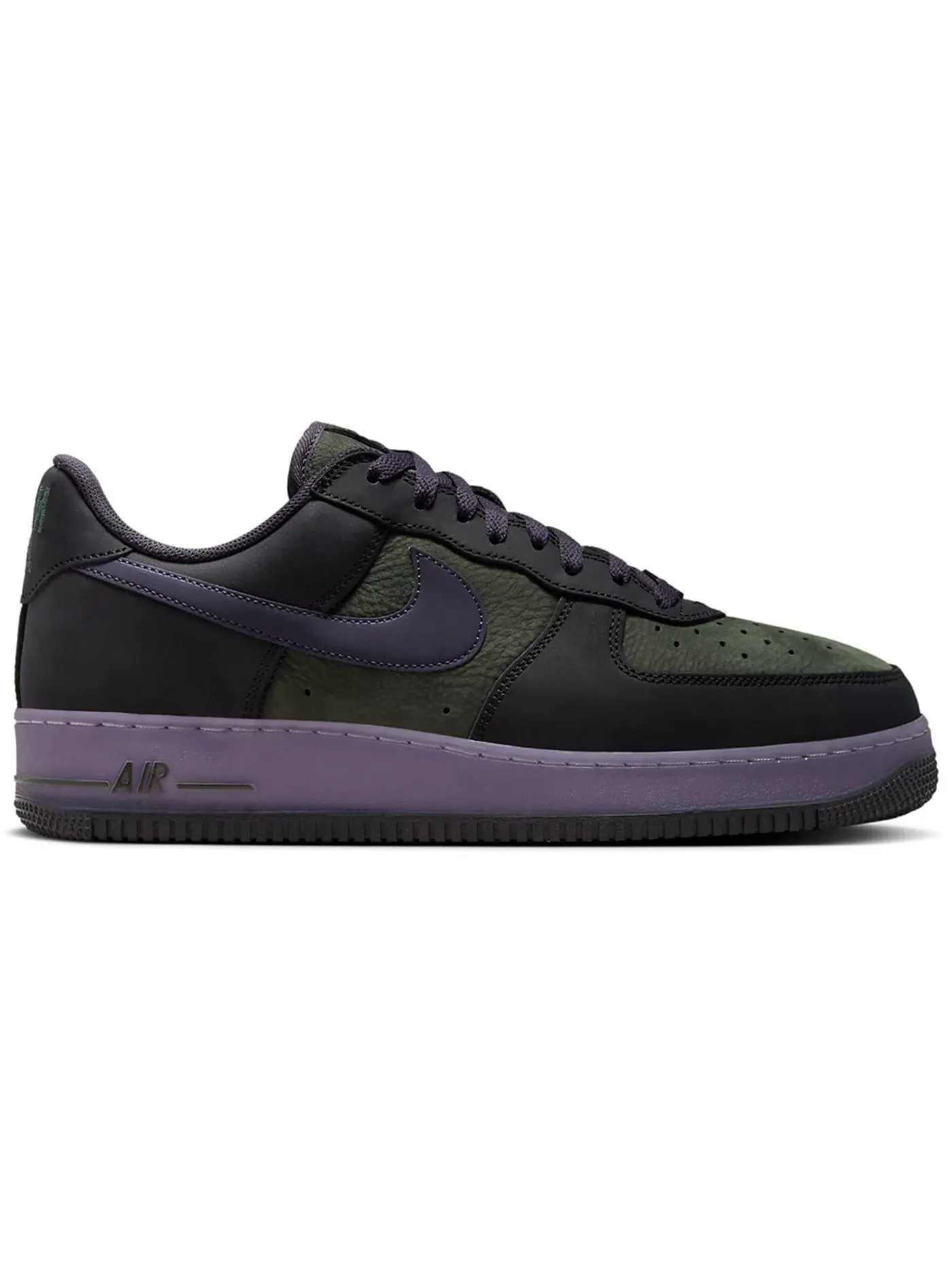 Мужские кроссовки Lifestyle Nike Air Force 1 Low — изображение 1 из 1, черный/оливковый