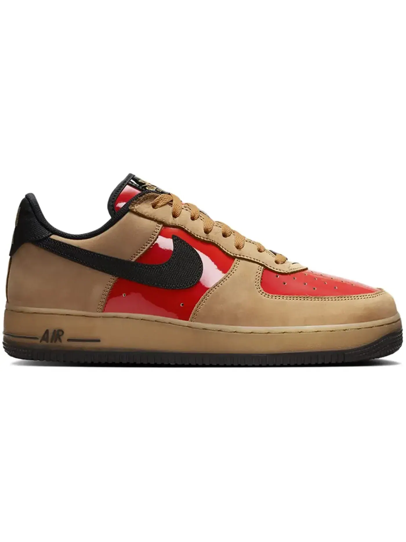 Мужские кроссовки Lifestyle Nike Air Force 1 Low — изображение 1 из 1, светлый/желтый/черный