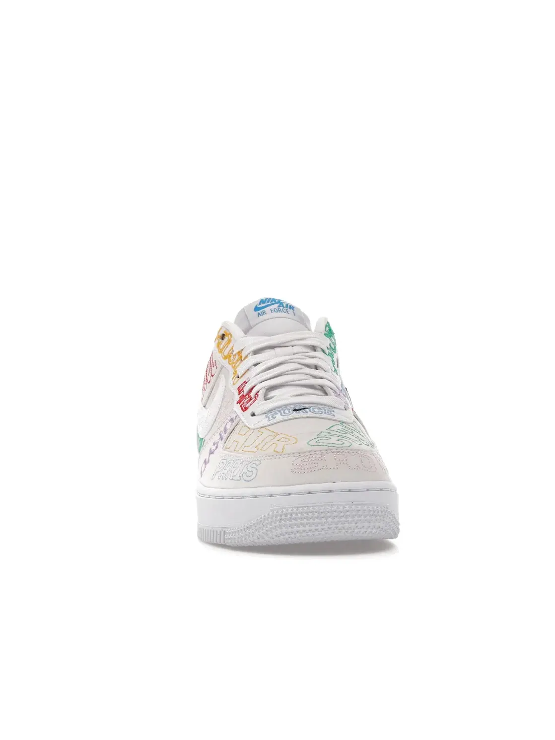 Мужские кроссовки Lifestyle с принтом Nike Air Force 1 Low World Tour — изображение 2 из 4, белый/белый