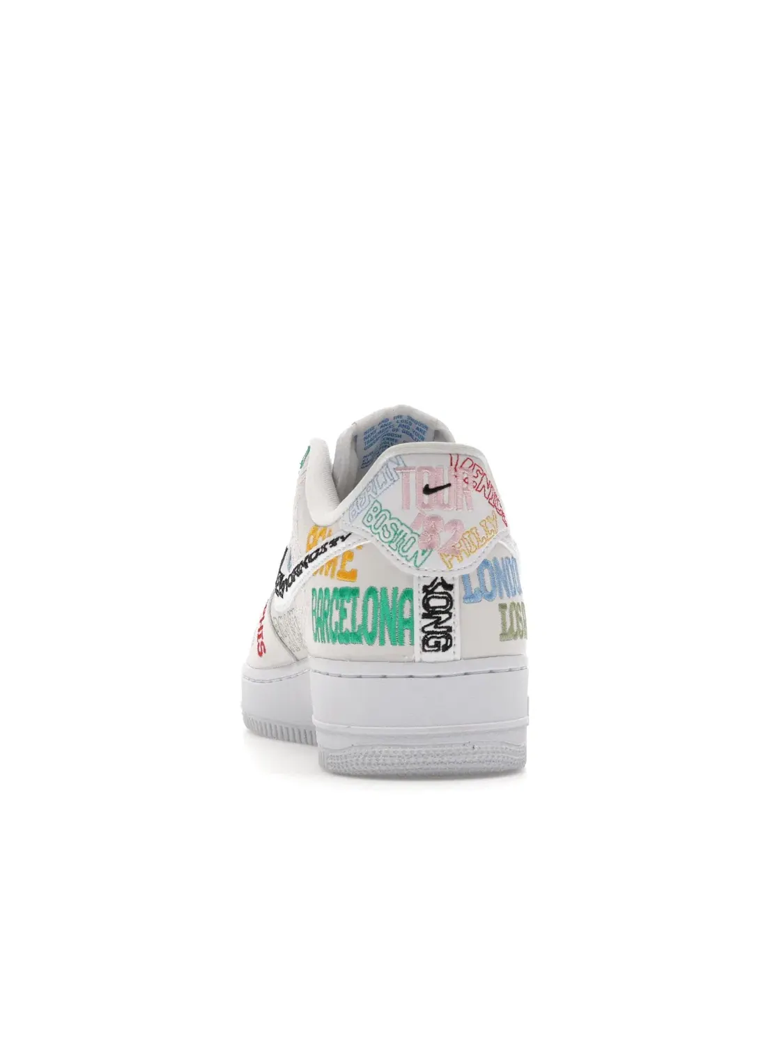 Мужские кроссовки Lifestyle с принтом Nike Air Force 1 Low World Tour — изображение 4 из 4, белый/белый