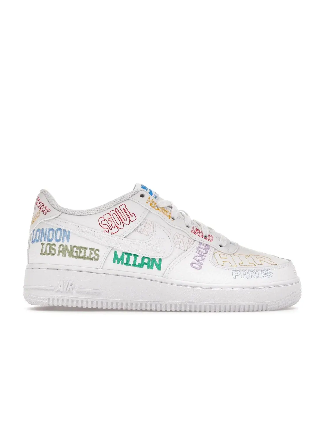 Детские кроссовки Lifestyle Nike Air Force 1 Low — изображение 1 из 4, белый/белый