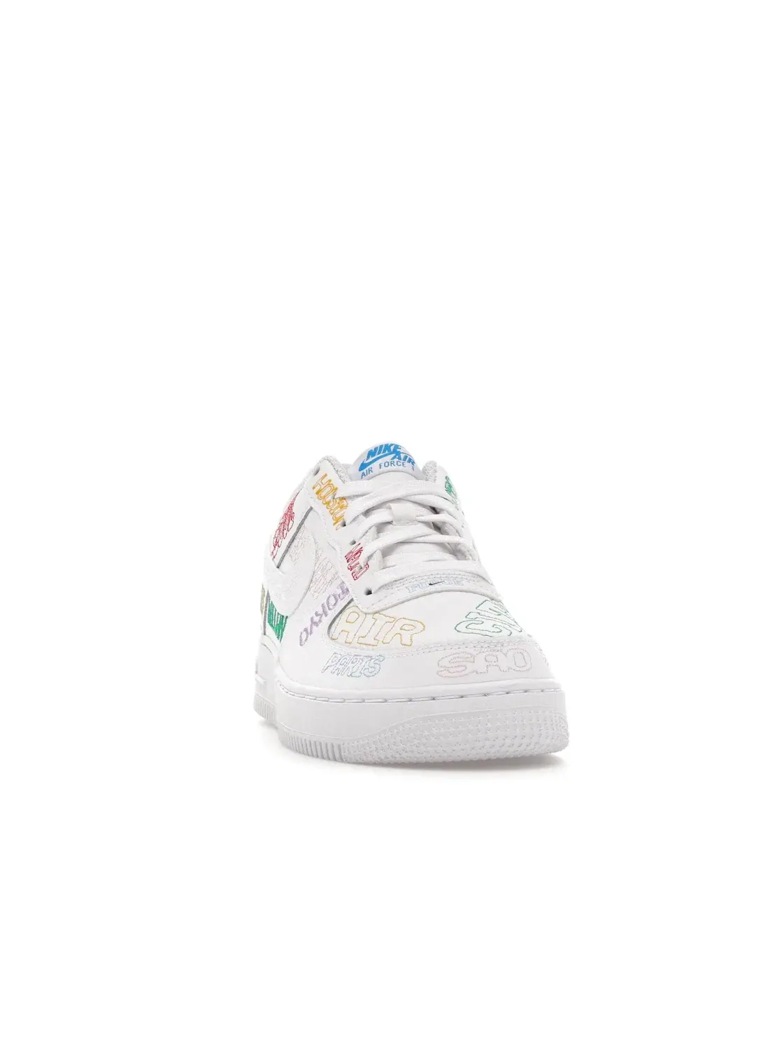 Детские кроссовки Lifestyle Nike Air Force 1 Low — изображение 2 из 4, белый/белый