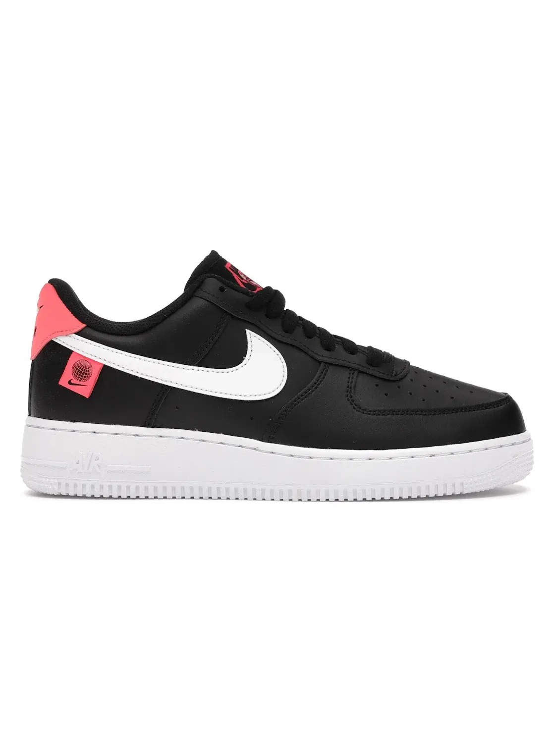 Мужские кроссовки Lifestyle с перфорированным носком Nike Air Force 1 Low — изображение 1 из 4, черный/-белый