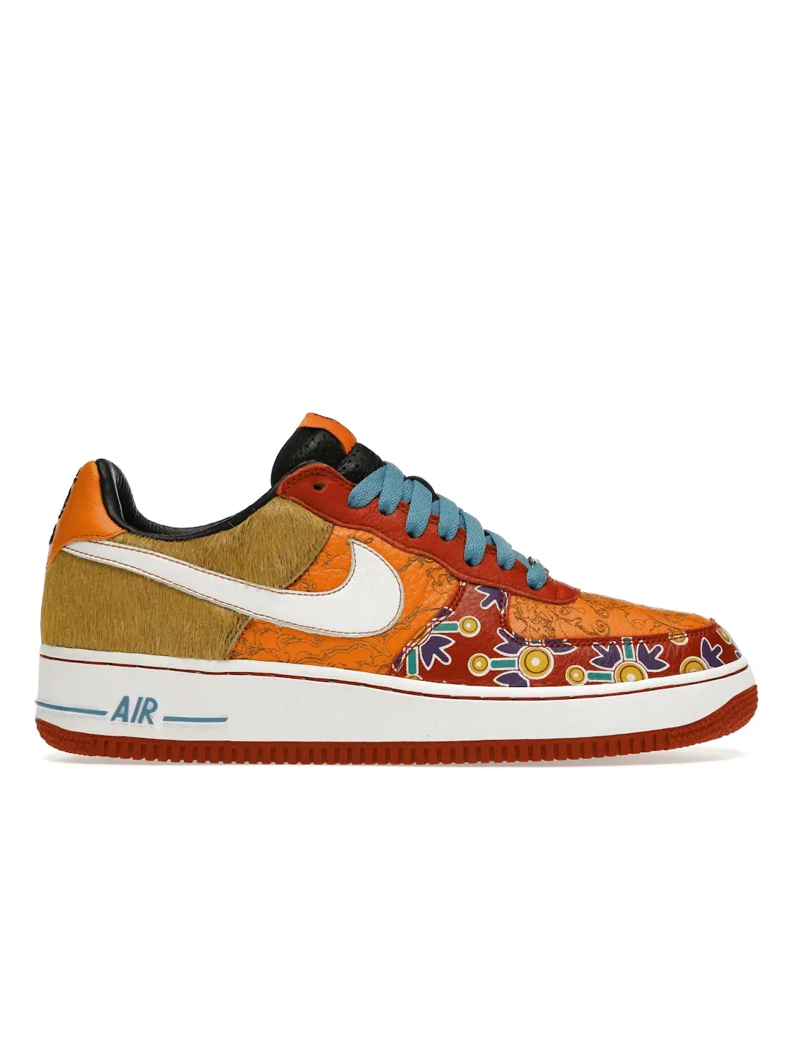 Мужские кроссовки Lifestyle Nike Air Force 1 Low — изображение 1 из 4, красный/белый-оранжевый