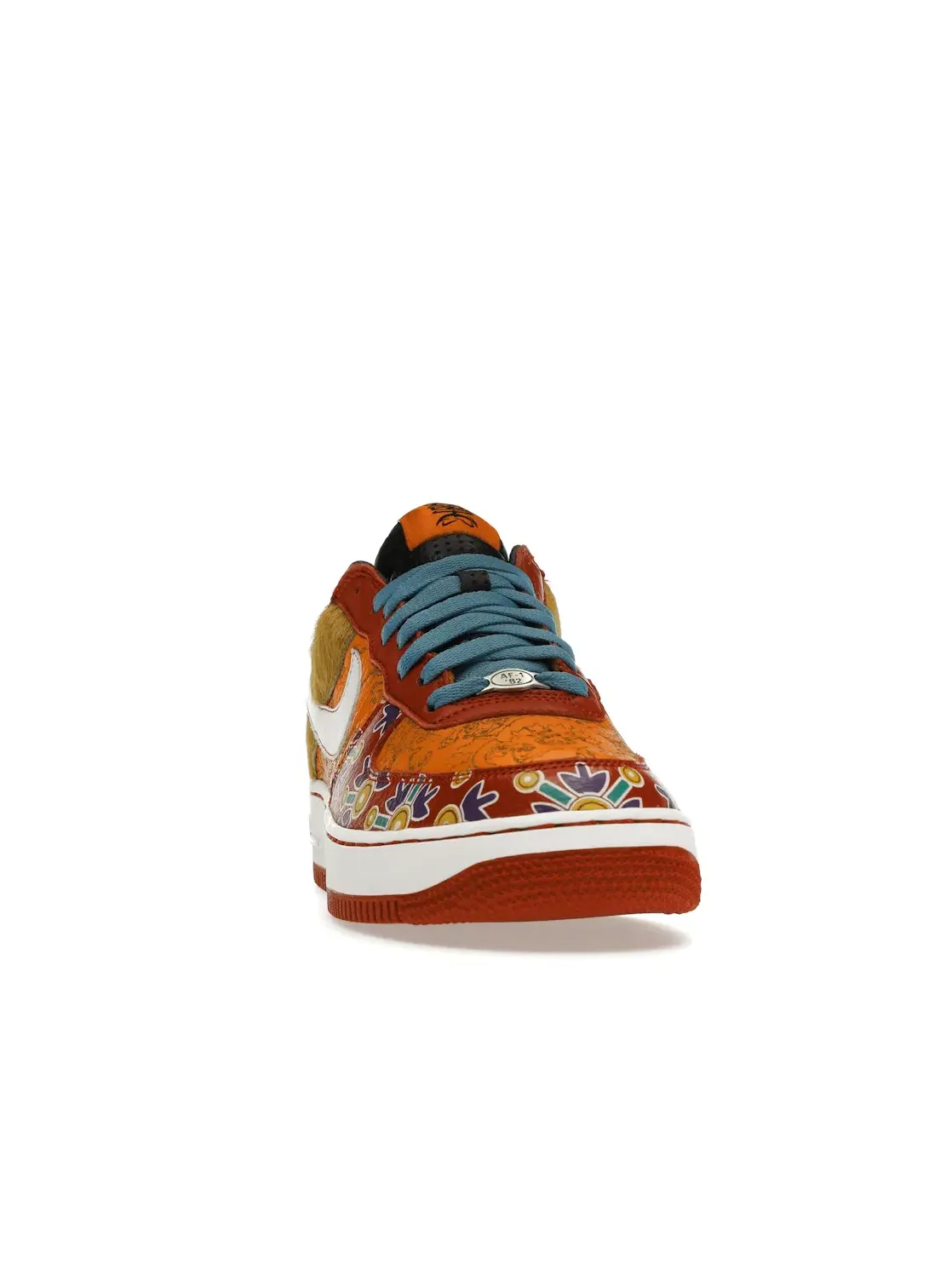 Мужские кроссовки Lifestyle Nike Air Force 1 Low — изображение 2 из 4, красный/белый-оранжевый