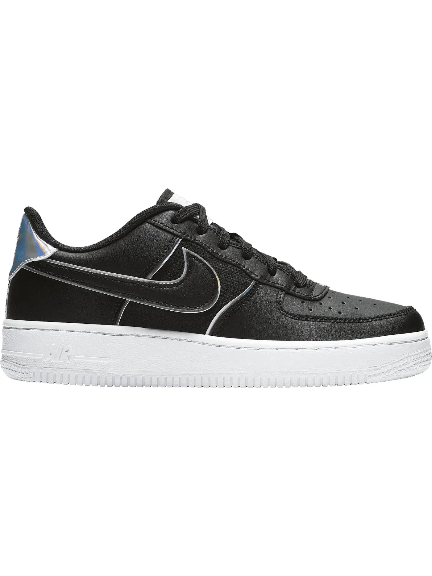 Детские кроссовки Lifestyle Nike Air Force 1 Low — изображение 1 из 1, черный/черный-черный