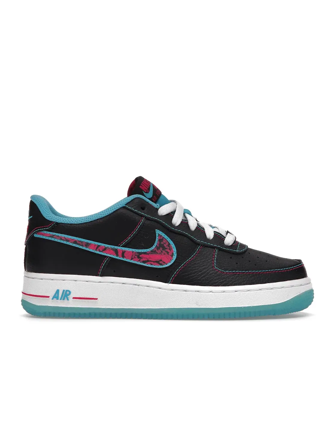 Детские кроссовки Lifestyle Nike Air Force 1 LV8 1 — изображение 1 из 4, черный/-светлый синий