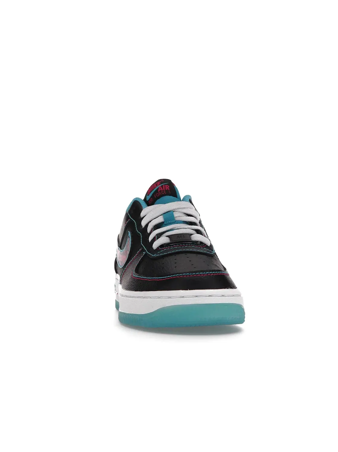 Детские кроссовки Lifestyle Nike Air Force 1 LV8 1 — изображение 2 из 4, черный/-светлый синий