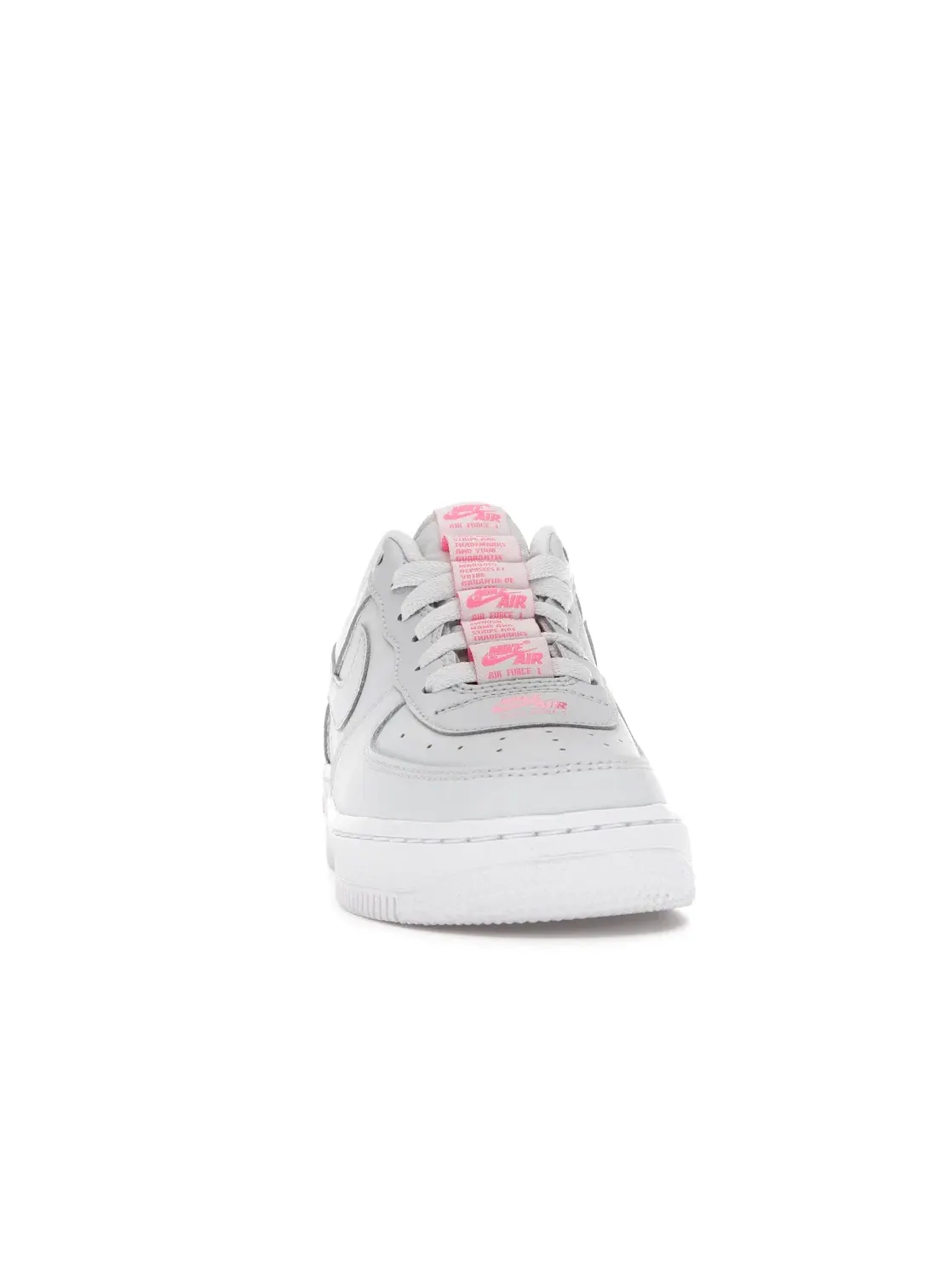 Детские кроссовки для мальчиков и девочек с кожаным верхом Air Force 1 LV8 3 Nike — изображение 2 из 4, розовый/белый