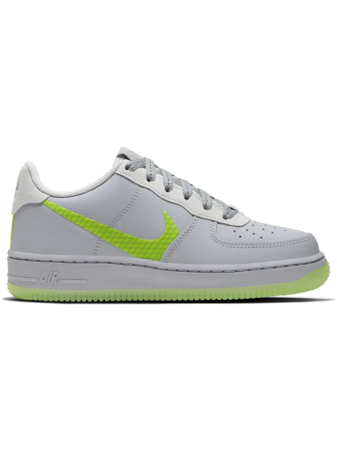 Детские кроссовки Lifestyle Nike Air Force 1 LV8 3 — изображение 1 из 1, серый/зеленый