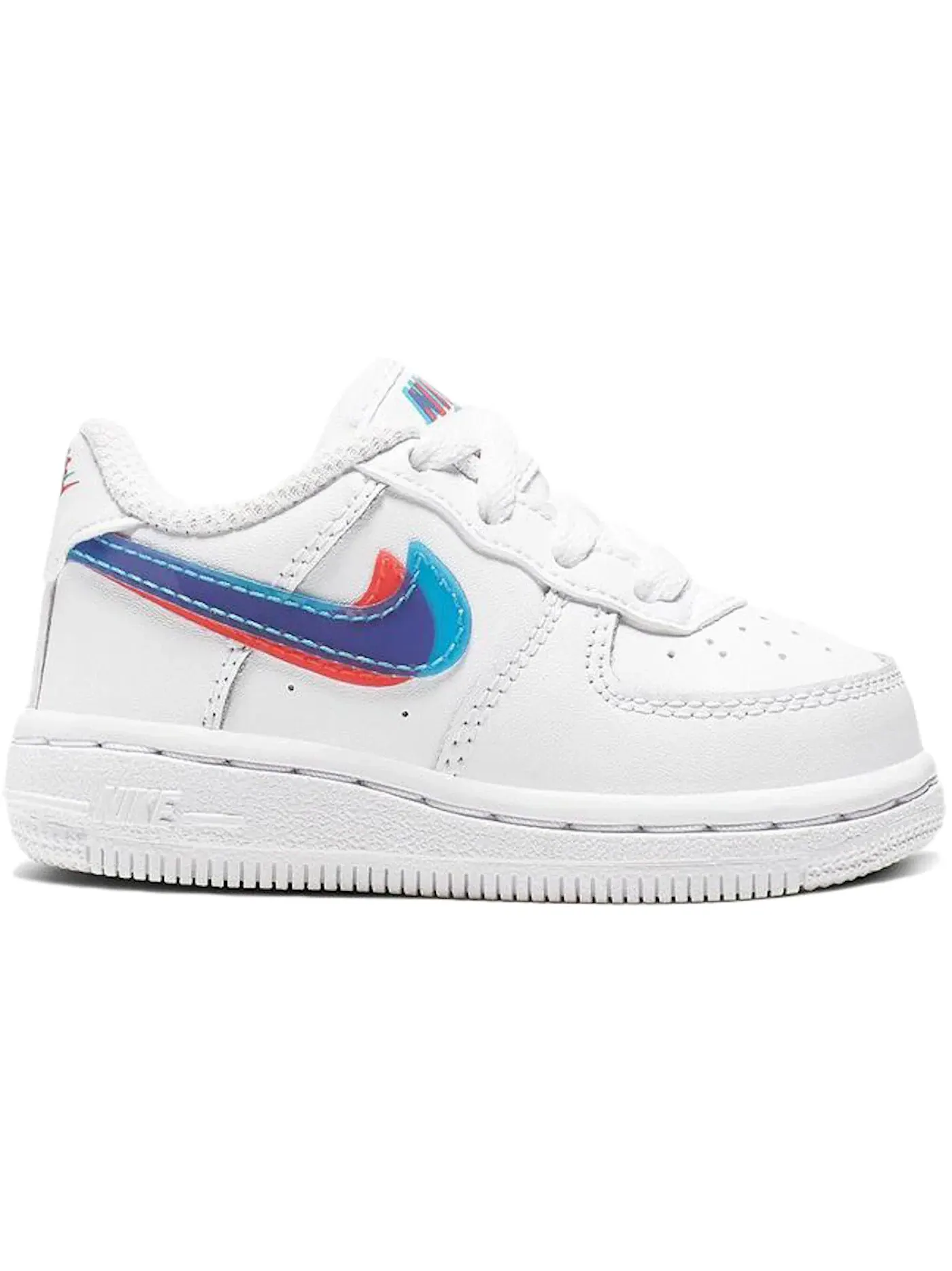 Детские кроссовки Lifestyle Nike Air Force 1 LV8 — изображение 1 из 1, белый/синий/яркий