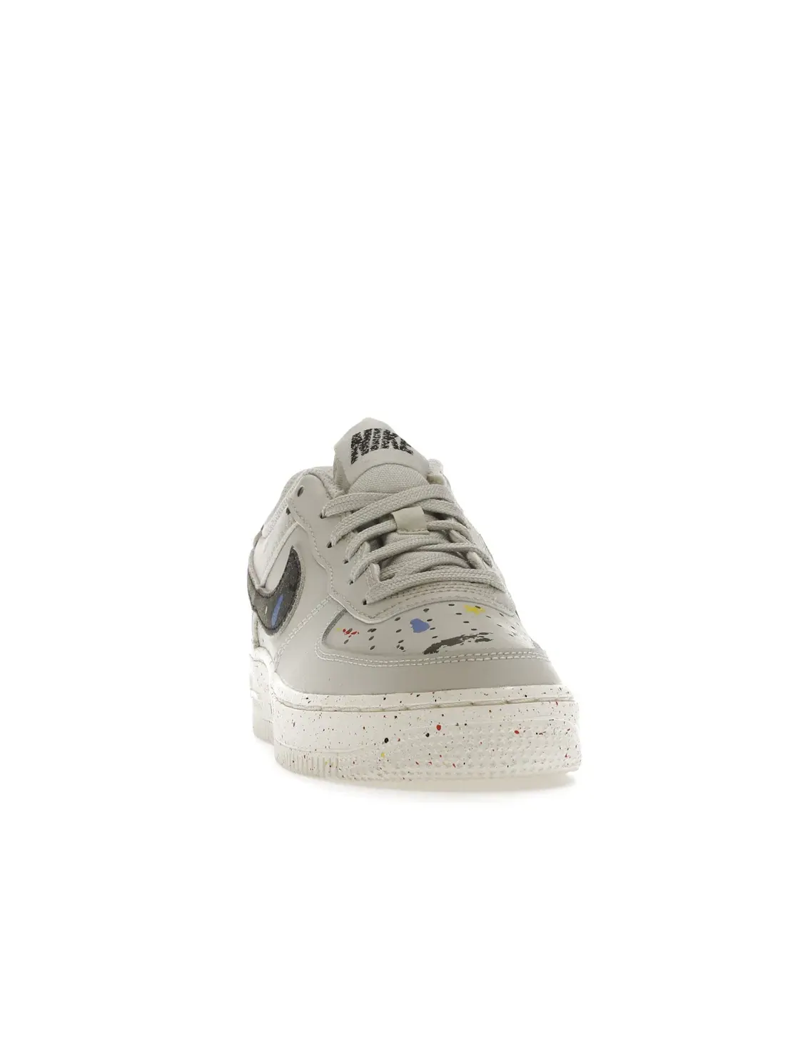 Детские кроссовки для мальчиков с принтом Nike Air Force 1 LV8 Nike — изображение 2 из 4, светлый//черный