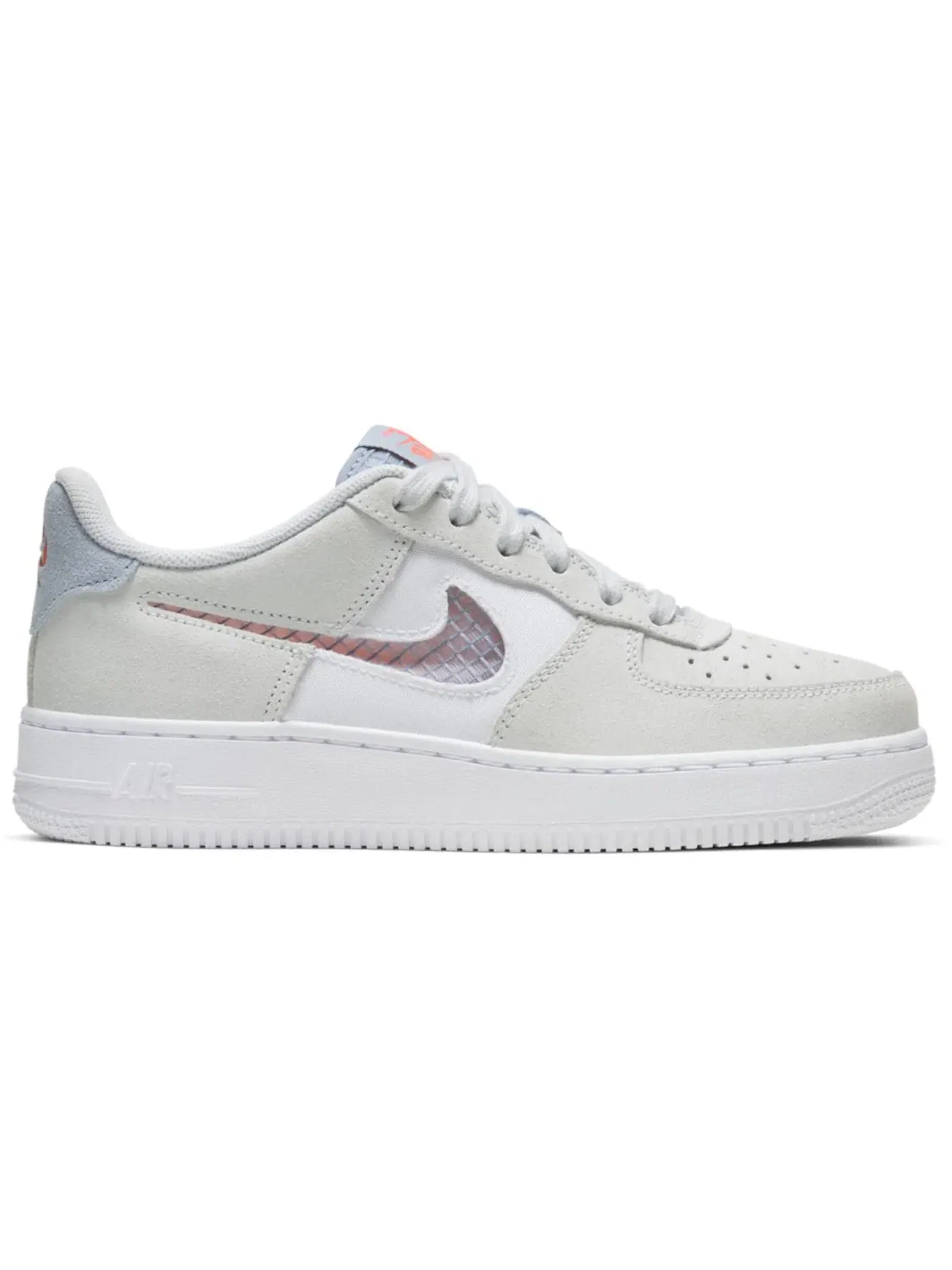 Детские кроссовки Lifestyle Nike Air Force 1 LV8 — изображение 1 из 1, платиновый/белый--индиго