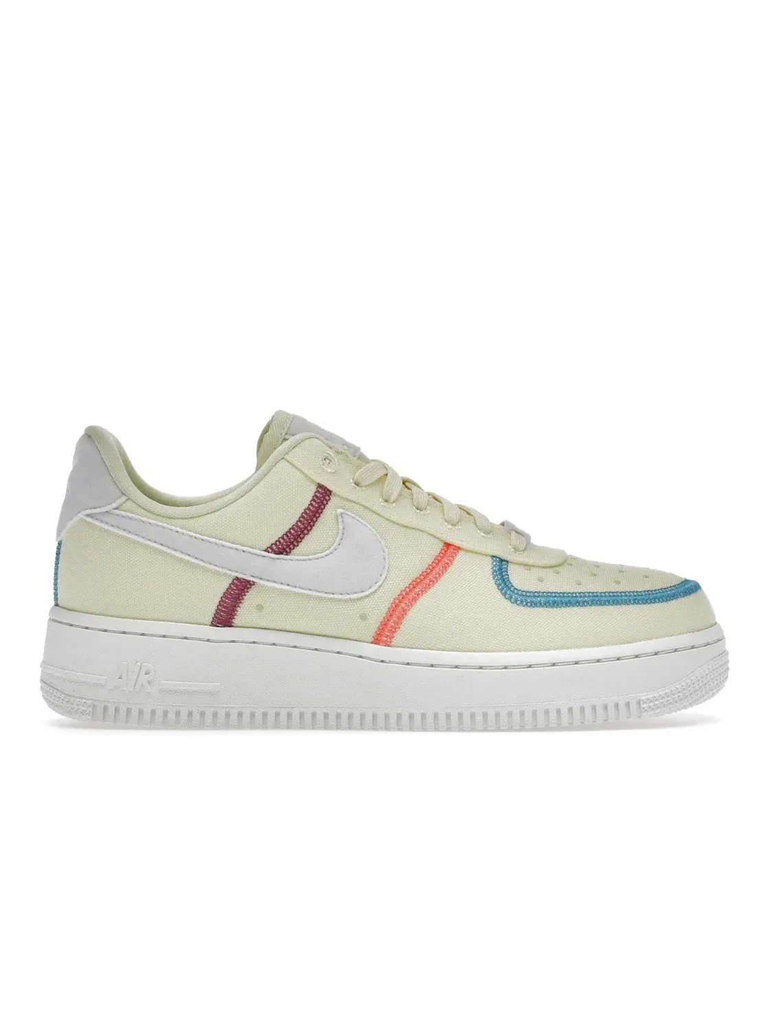 Женские кроссовки для повседневной носки Nike Air Force 1 LX — изображение 1 из 4, синий-оранжевый