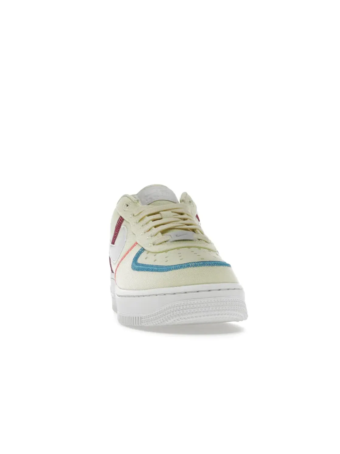 Женские кроссовки для повседневной носки Nike Air Force 1 LX — изображение 2 из 4, синий-оранжевый