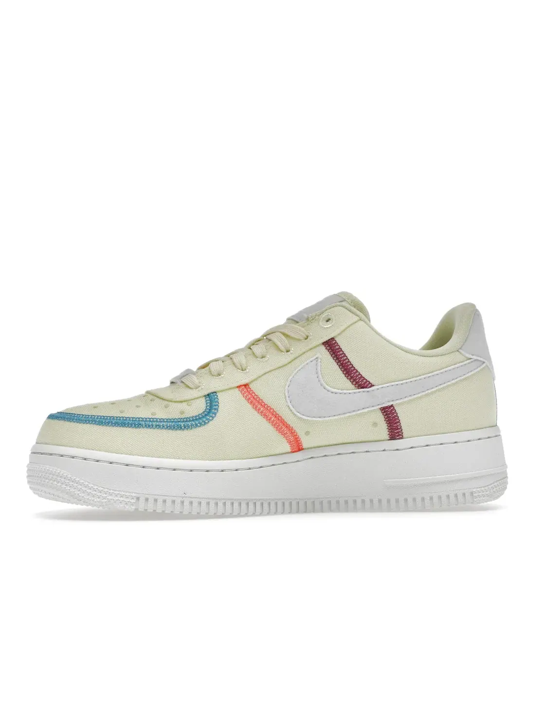 Женские кроссовки для повседневной носки Nike Air Force 1 LX — изображение 3 из 4, синий-оранжевый