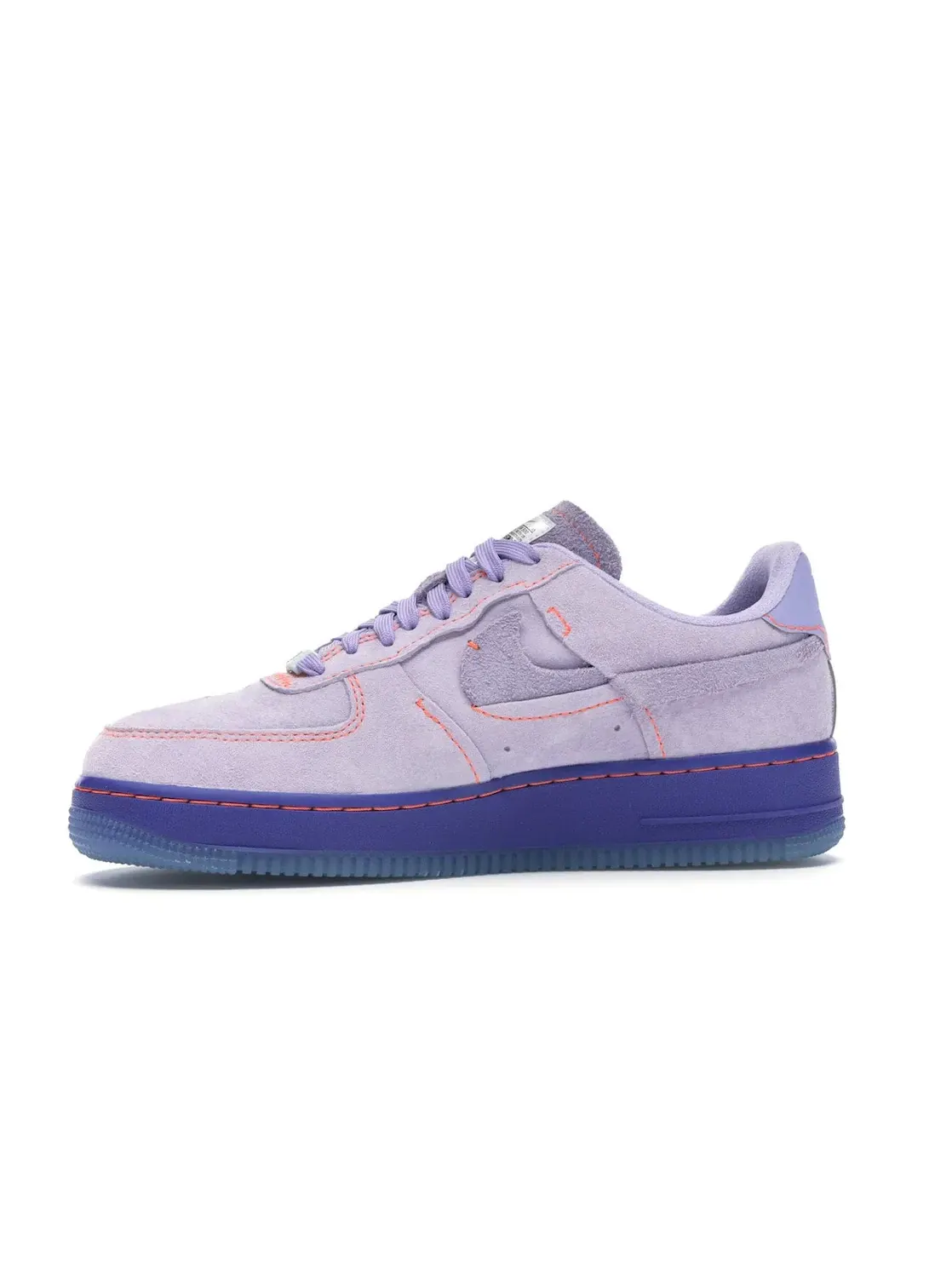 Женские кроссовки Lifestyle с верхом из нубука Nike Air Force 1 LX — изображение 3 из 4, фиолетовый/-фиолетовый