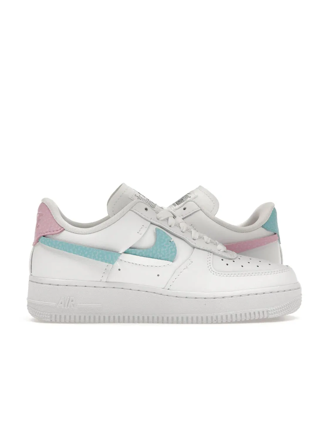 Женские кроссовки Nike Air Force 1 LXX — изображение 1 из 4, белый/розовый-голубой