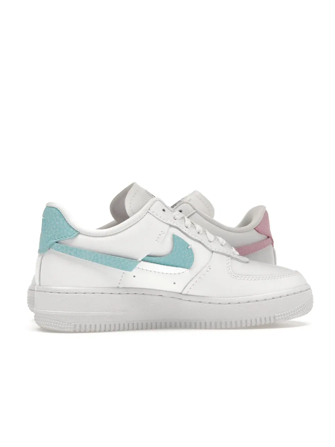 Женские кроссовки Nike Air Force 1 LXX — изображение 3 из 4, белый/розовый-голубой