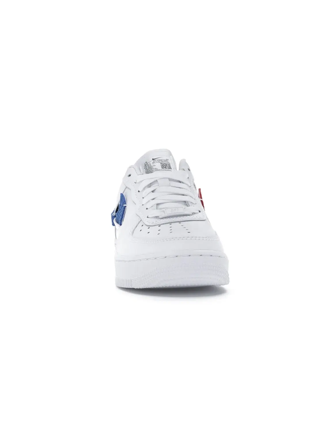 Женские кроссовки с длинным шнурованием Nike Air Force 1 LXX — изображение 2 из 4, белый/красный