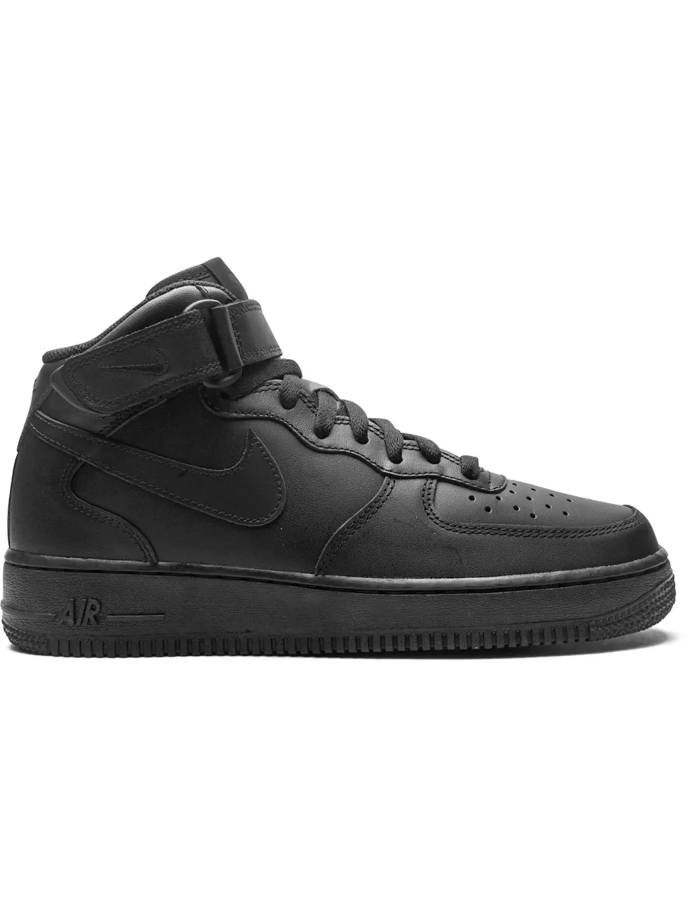 Женские кроссовки Nike Air Force 1 Mid '07 — изображение 1 из 1, черный черный черный
