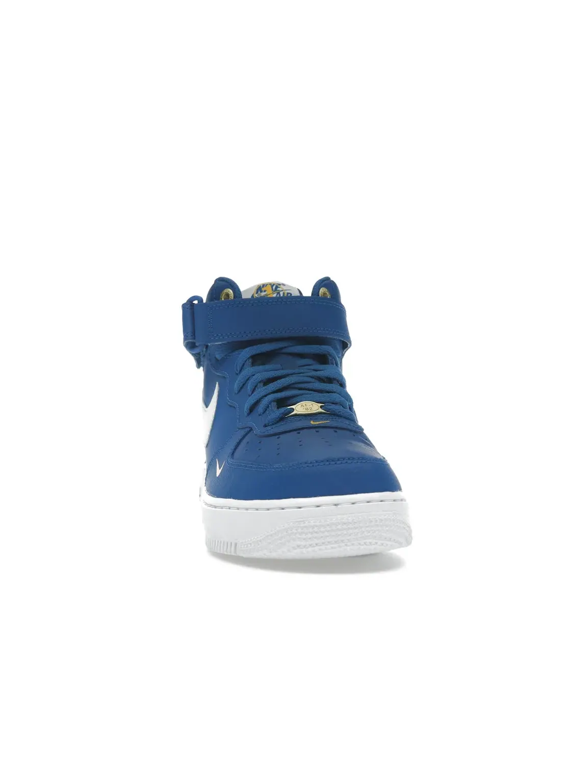 Мужские кроссовки Lifestyle Nike Air Force 1 Mid '07 LV8 — изображение 2 из 4, синий желтый белый