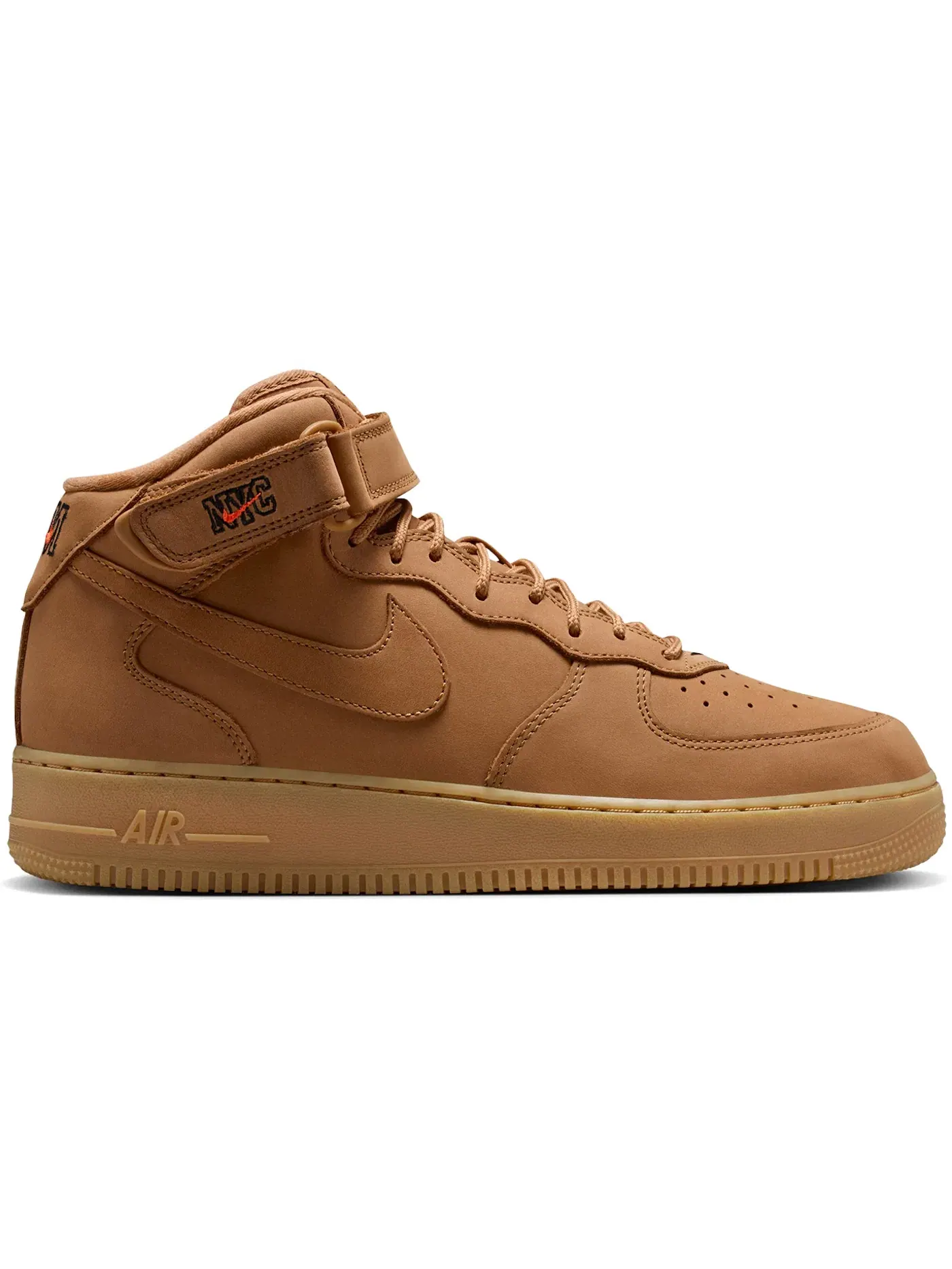 Мужские кроссовки Lifestyle Nike Air Force 1 Mid '07 Premium — изображение 1 из 1, желтый/черный
