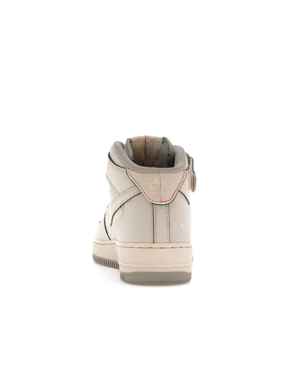Мужские кроссовки Lifestyle Nike Air Force 1 Mid '07 — изображение 4 из 4, белый/белый-серый