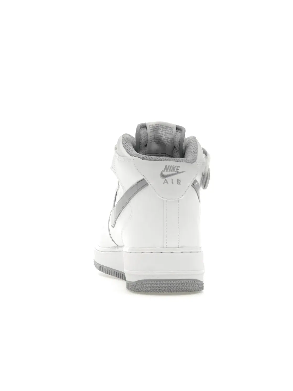 Мужские кроссовки Lifestyle Nike Air Force 1 Mid '07 — изображение 4 из 4, белый/белый/серый